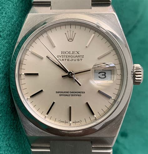 rolex oysterquartz replika|missing rolex moniker.